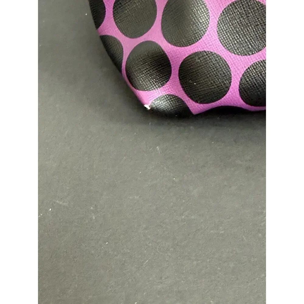 Michael Kors Kiki Large Polka Dot Print Tote Pomegranate & Black